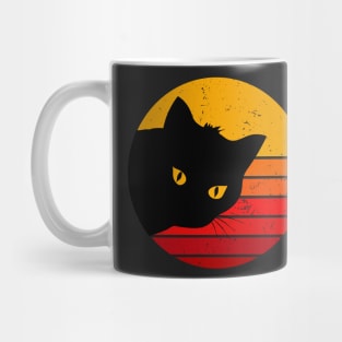 Powell cat a funny cat - Classic Vintage Summer Mug